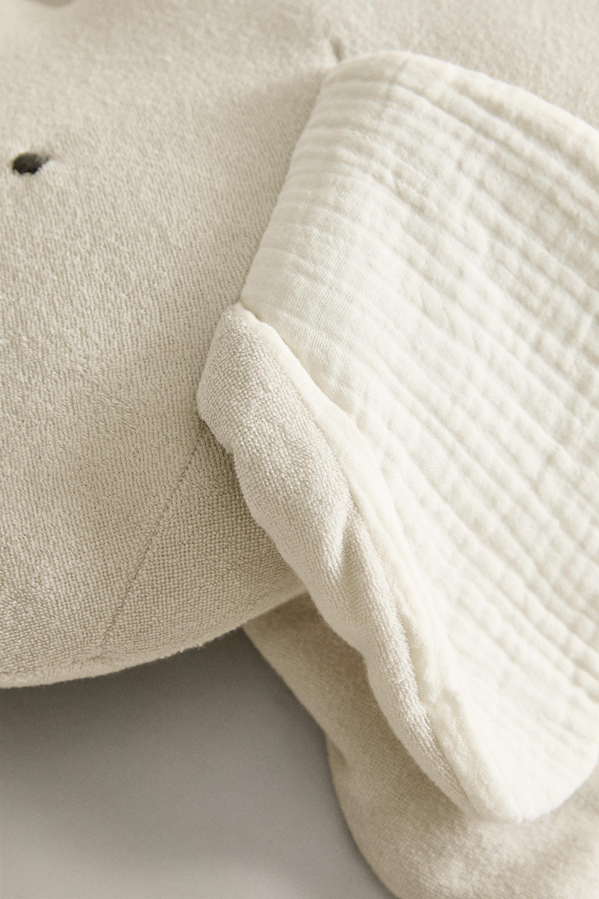 CHILDREN'S ELEPHANT THROW PILLOW